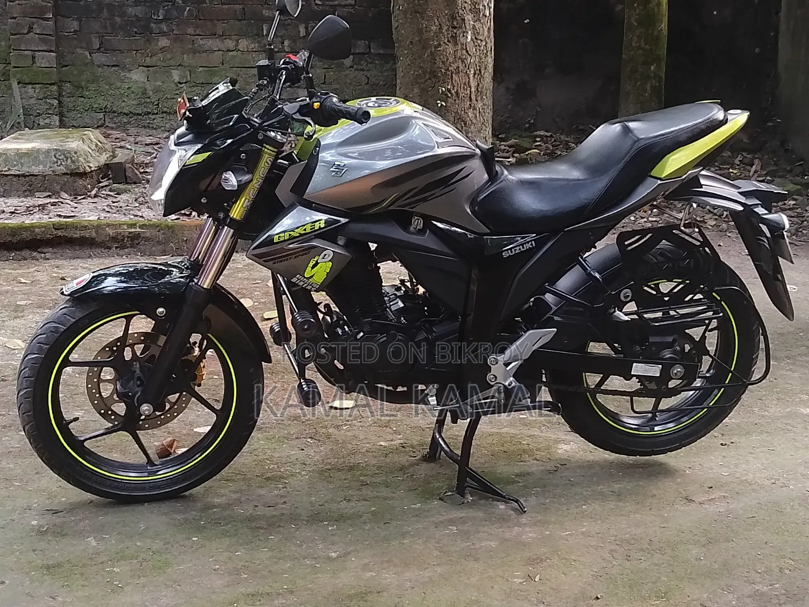 নতুন সুজুকি গিক্সার ২০২৫ সবুজ