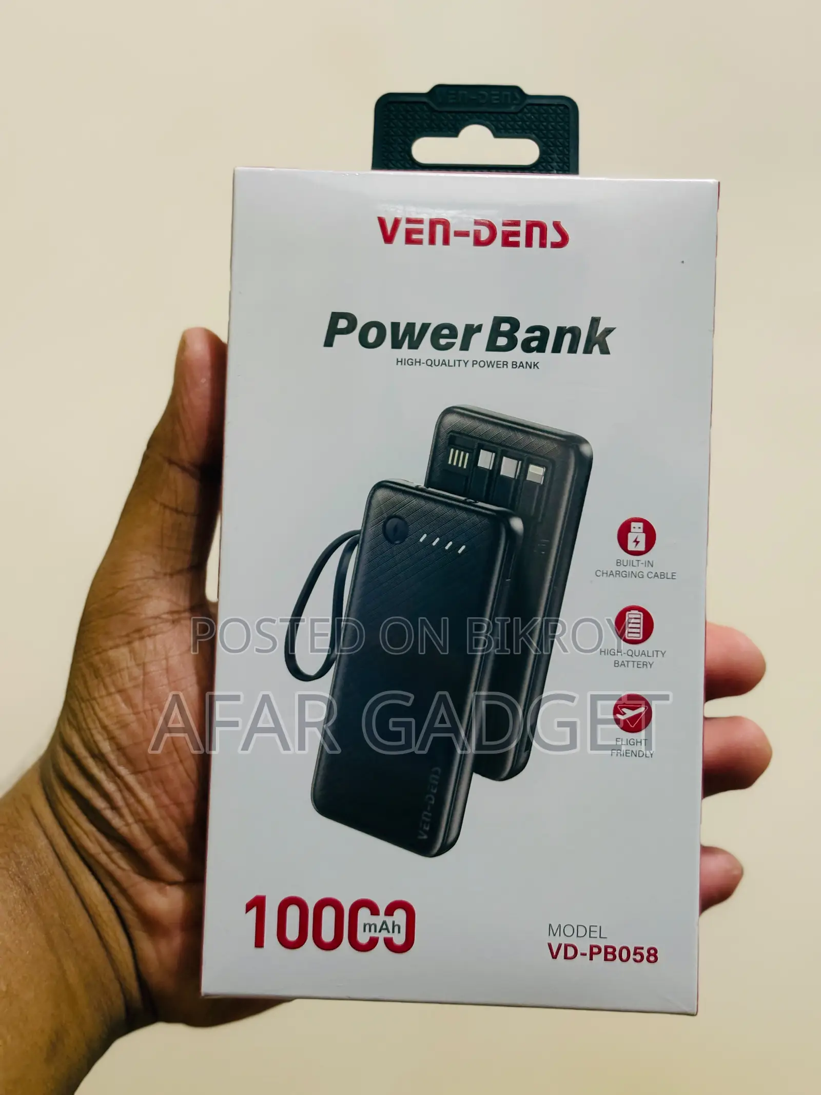 Vende S Power Bank 10000 mAh (Brand New)