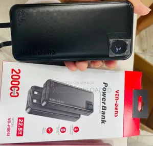 পাওয়ার ব্যাংক ২০০০০ এমএএইচ ফাস্ট চার্জ