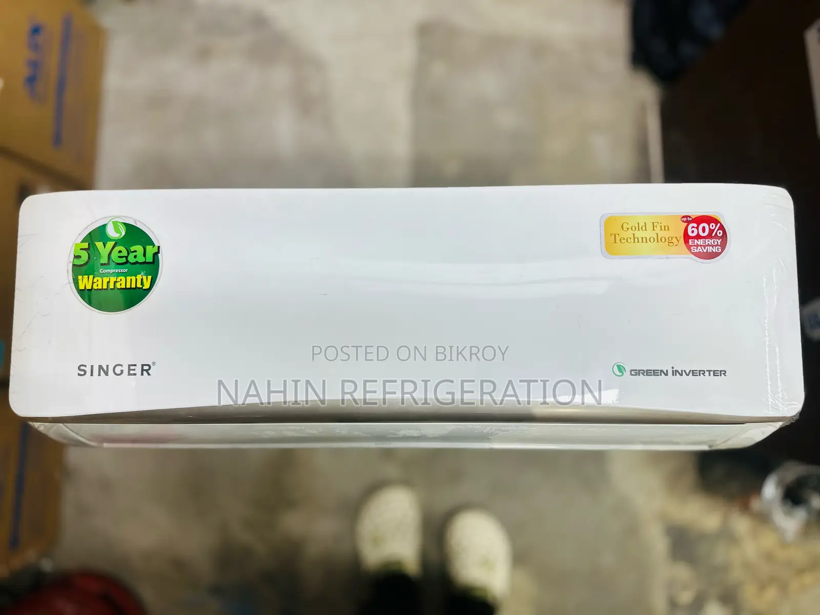 সিঙ্গার ১ টন গ্রীন ইনভার্টার স্প্লিট টাইপ এয়ার কন্ডিশনার