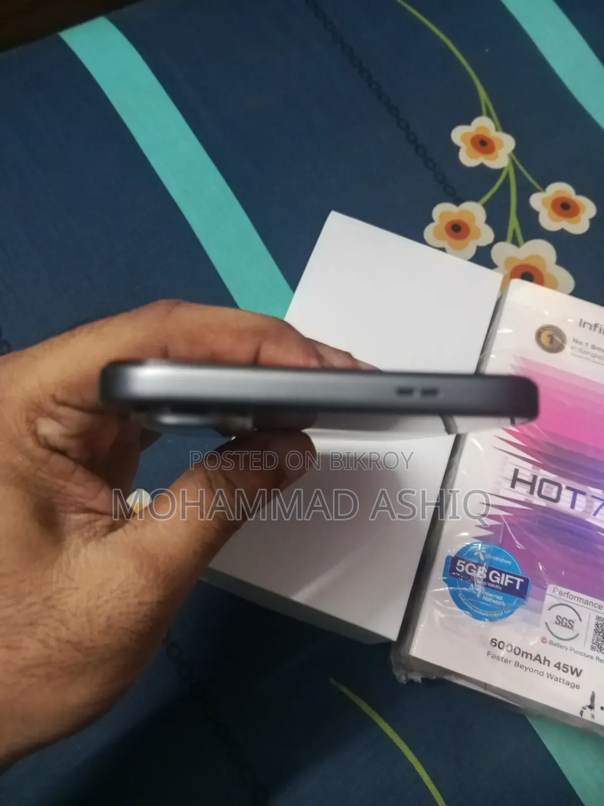 Infinix Hot 70 128 GB Black