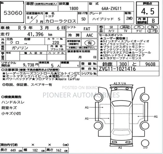 Toyota Corolla Cross 2022 Black