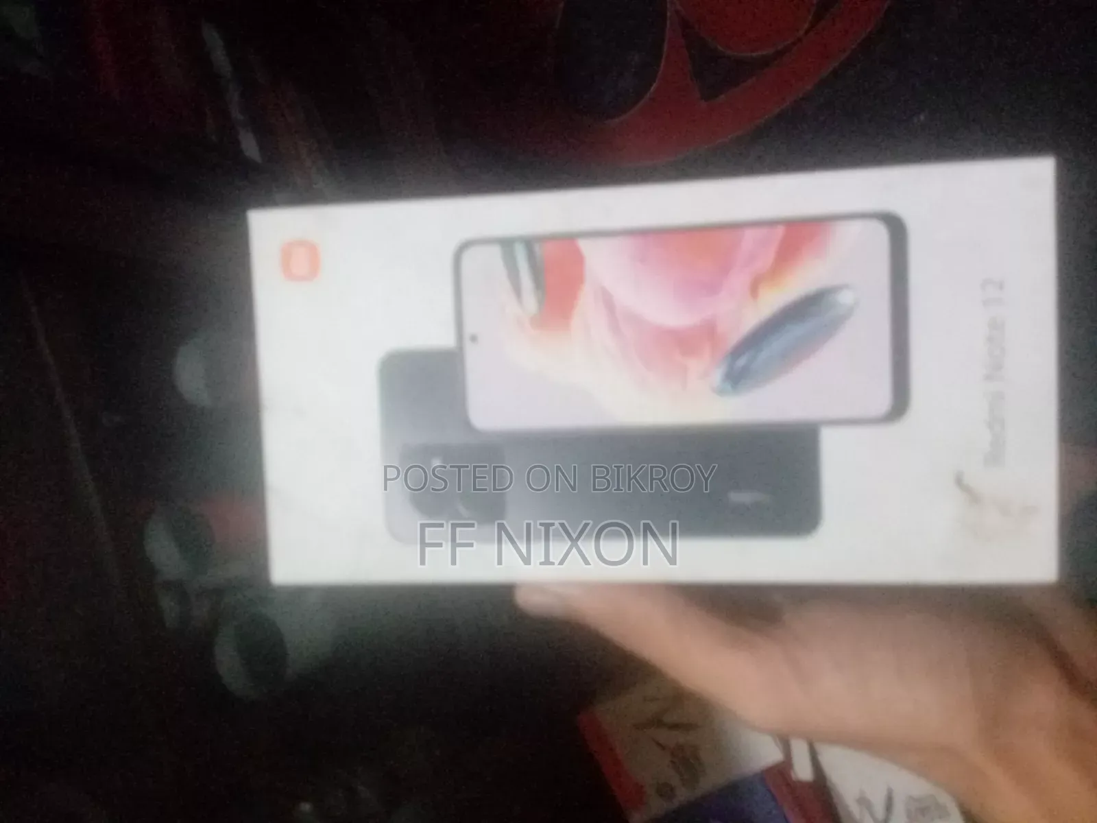শাওমি রেডমি নোট ১২ ১২৮ জিবি ব্ল্যাক