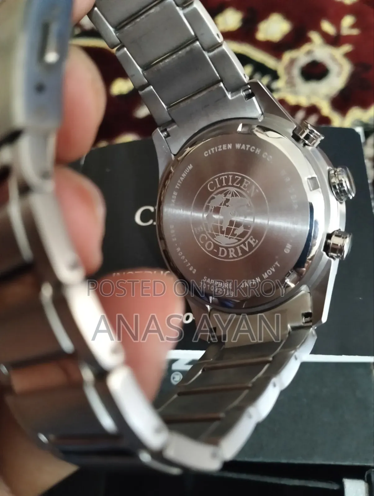 Original Citizen Eco Drive Titanium
