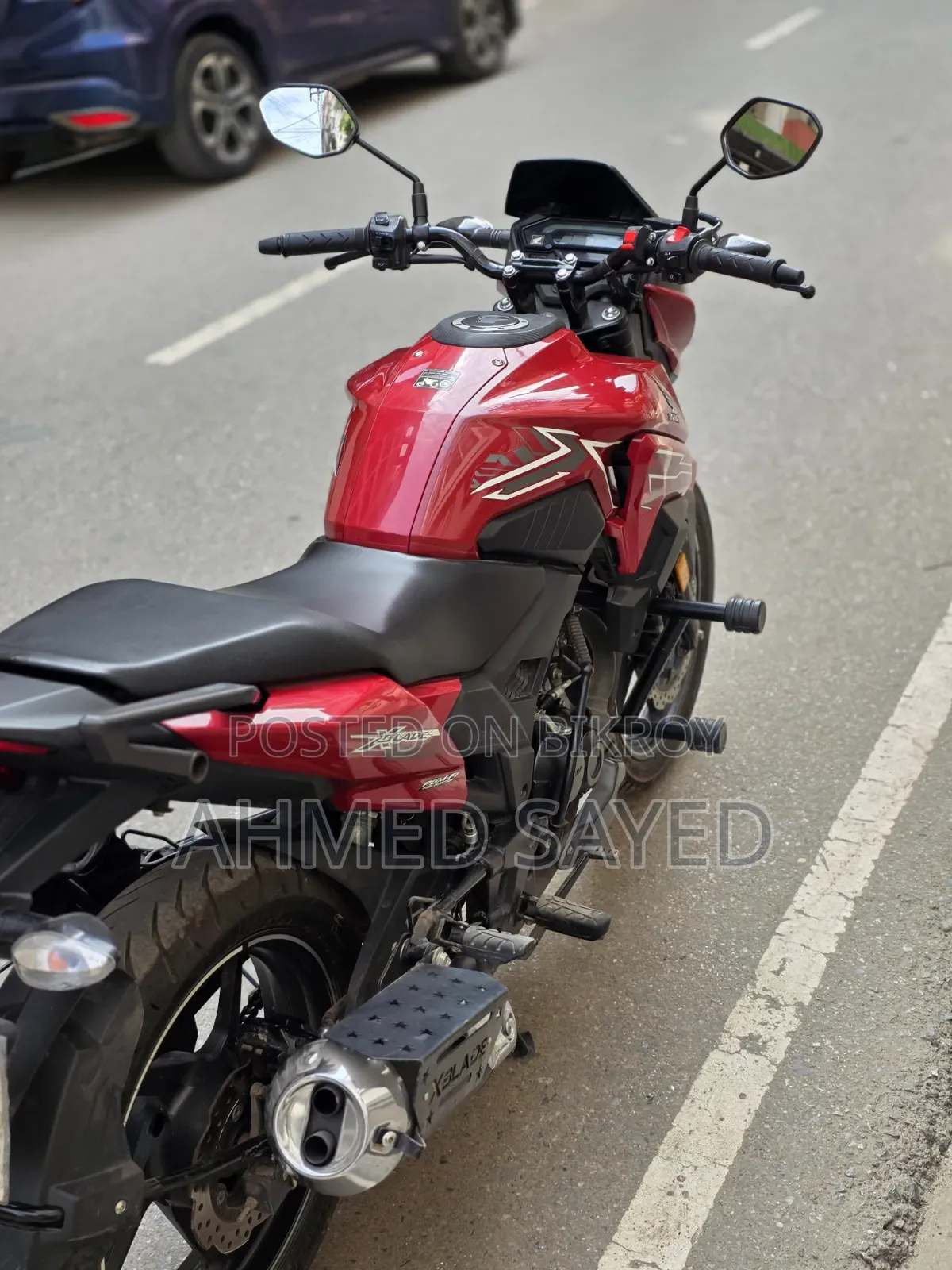 হোন্ডা এক্স-ব্লেড ১৬০ ২০২৫ লাল