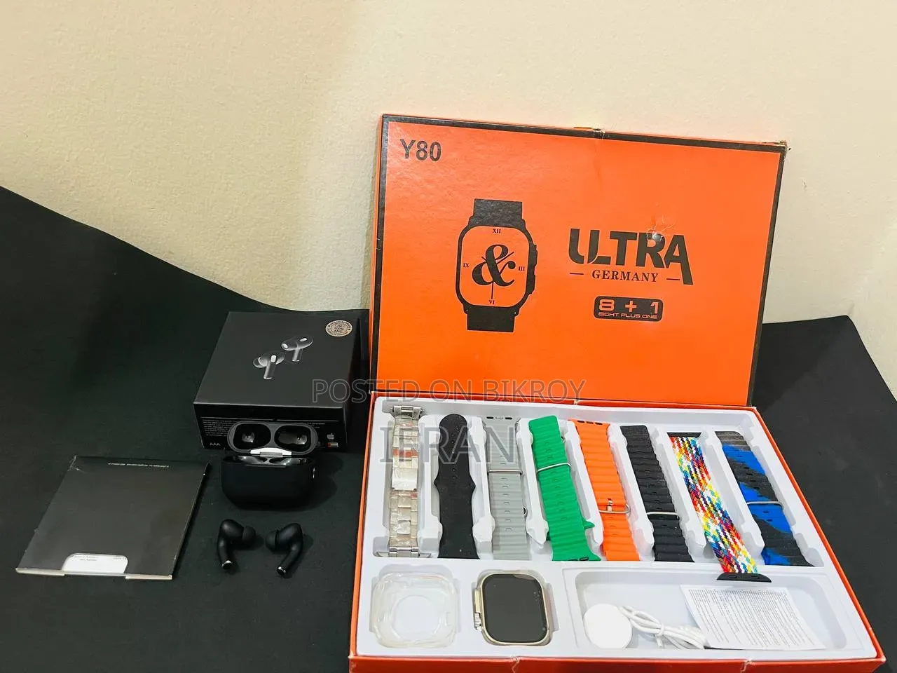 Y80 Smart Watch + Earbud 2nd Gen Combo Deal
