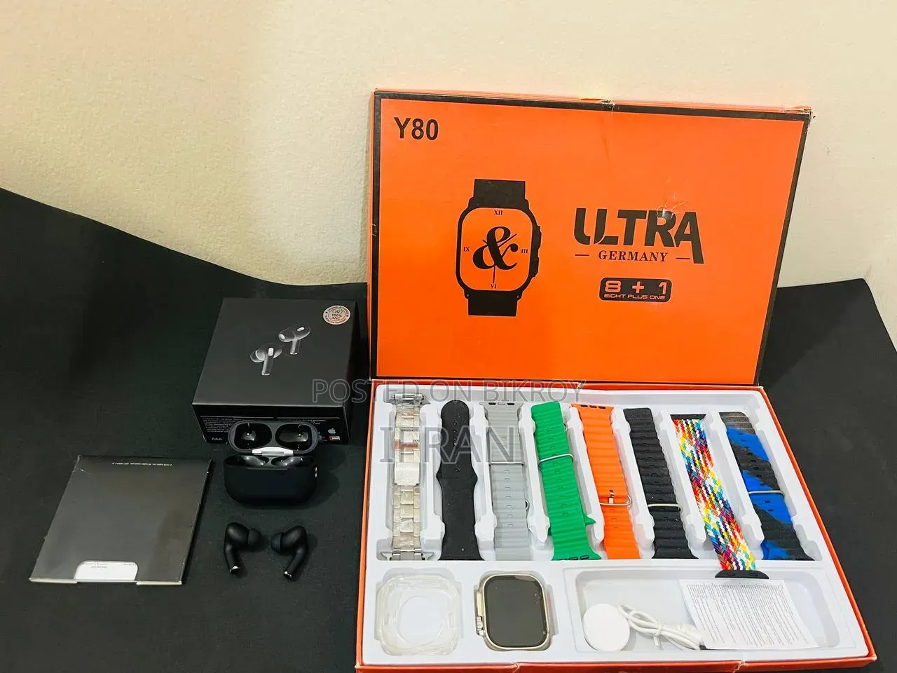 Y80 Smart Watch + Earbud 2nd Gen Combo Deal
