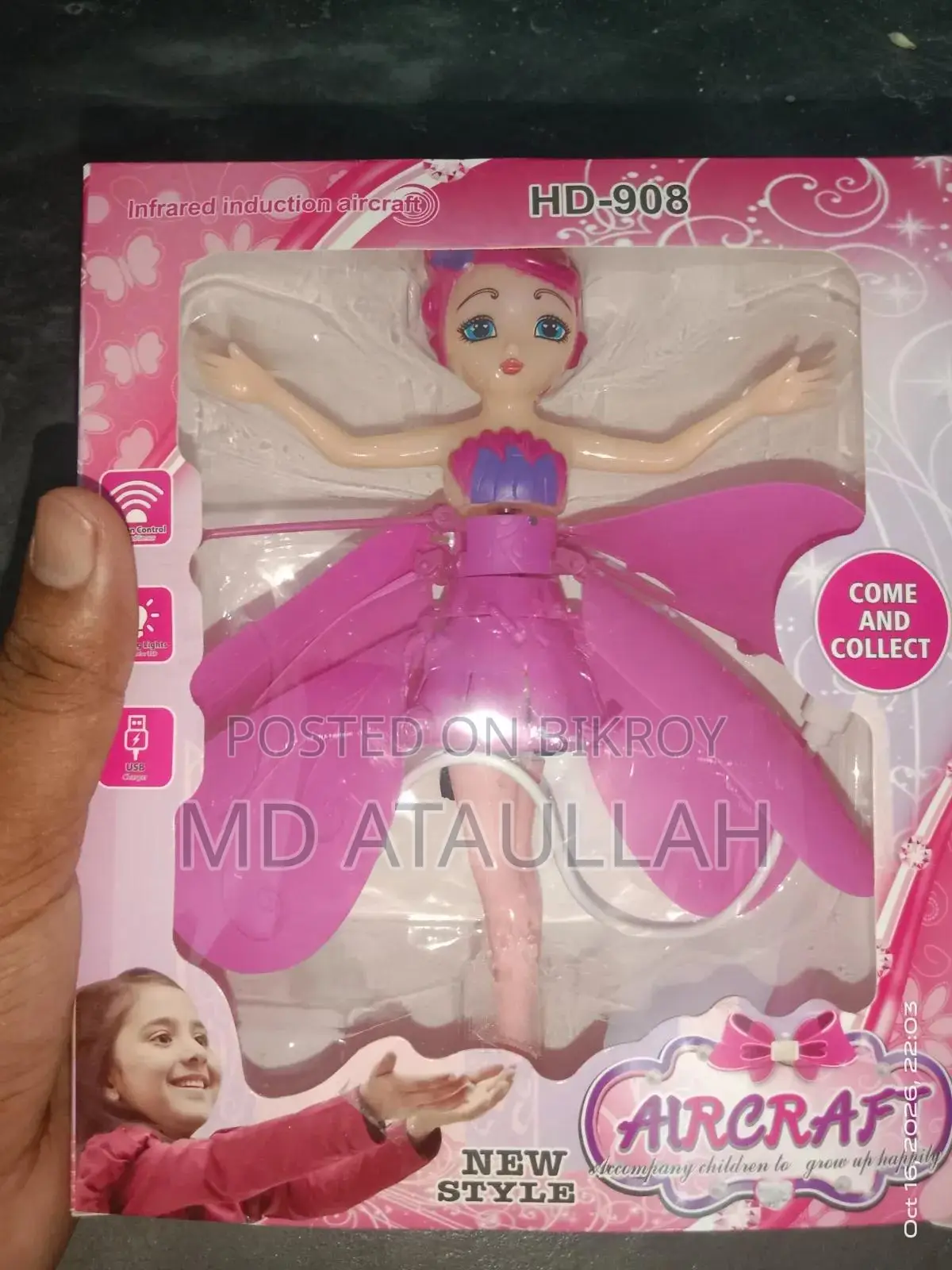 Flying Doll | Flying Doll, Add New Joy to Your Little One's Playtime!