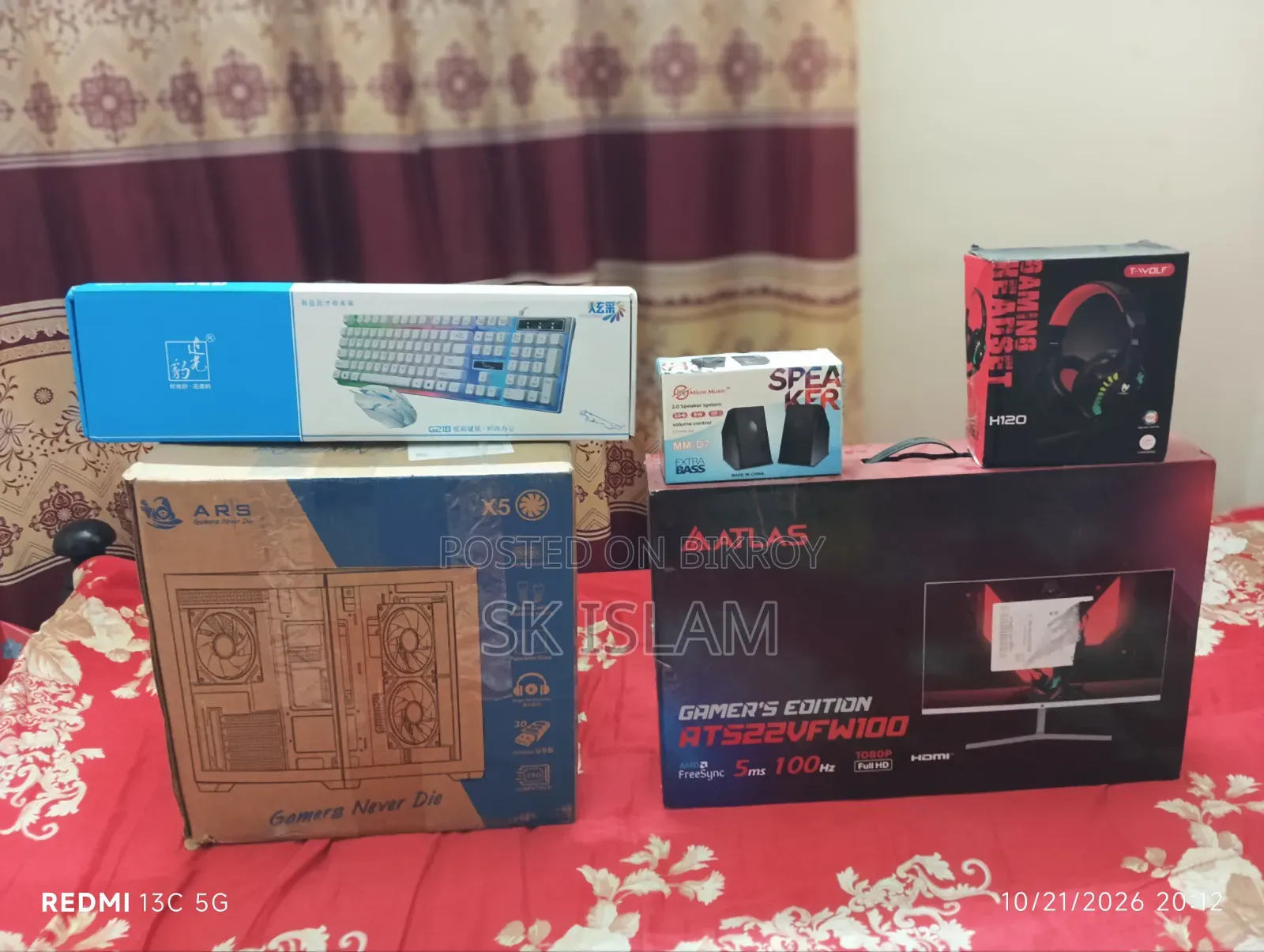নতুন ডেস্কটপ কম্পিউটার মাইক্রোসফট ৮জিবি ইন্টেল কোর আই৫ এসএসডি ১২৮জিবি