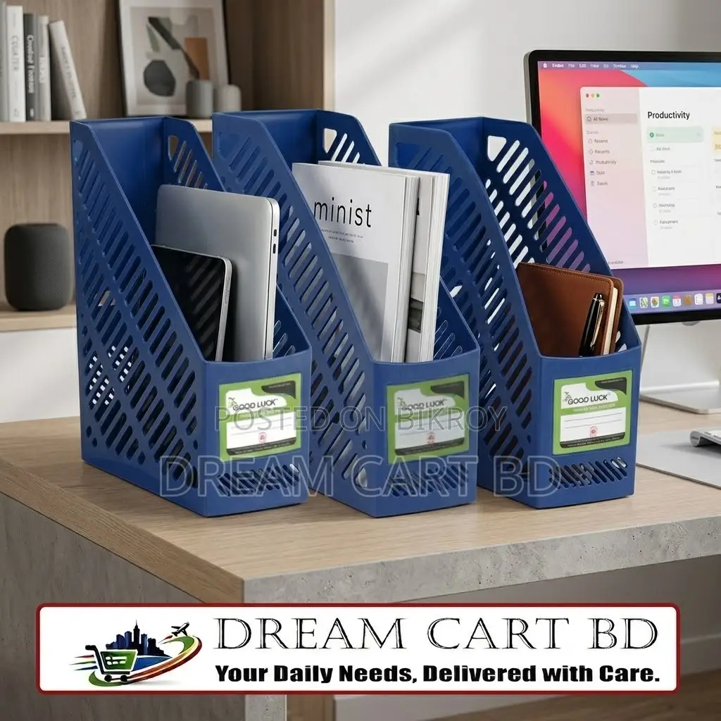 Good Luck Single File Holder Magazine & Document Organizer