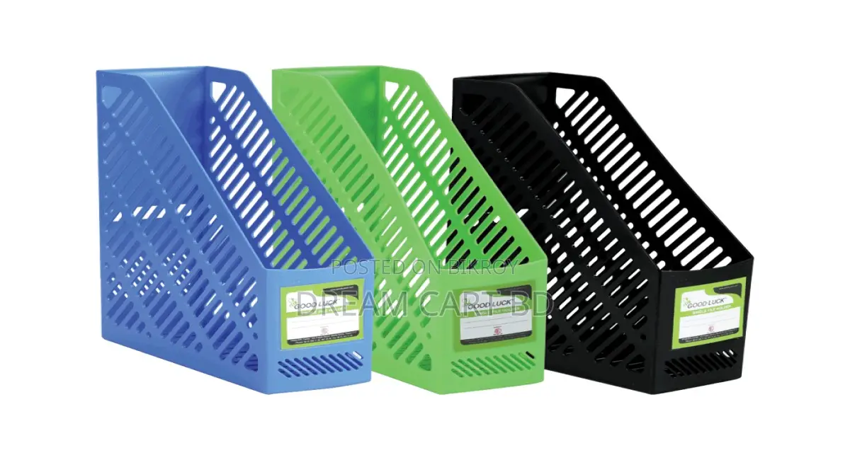 Good Luck Single File Holder Magazine & Document Organizer