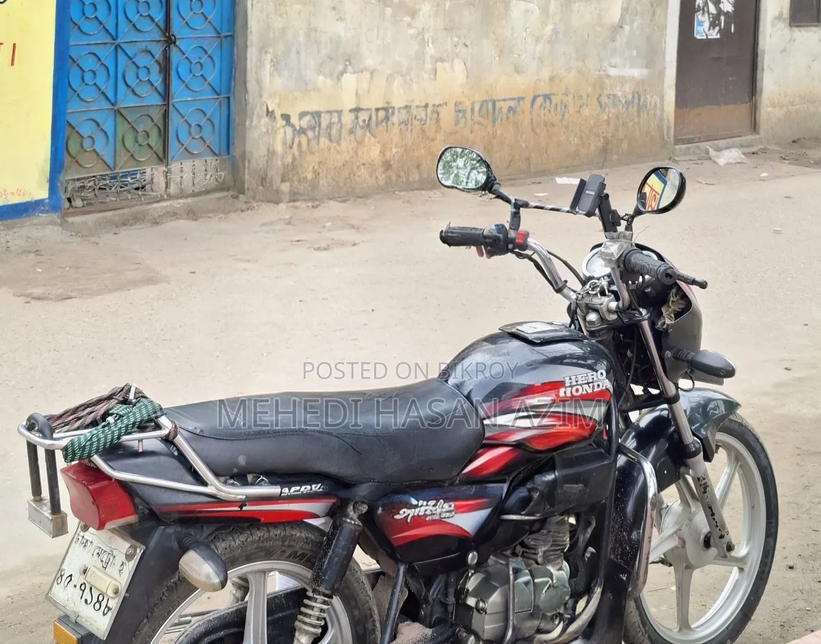 হিরো স্প্লেন্ডার প্রো ২০১২ কালো