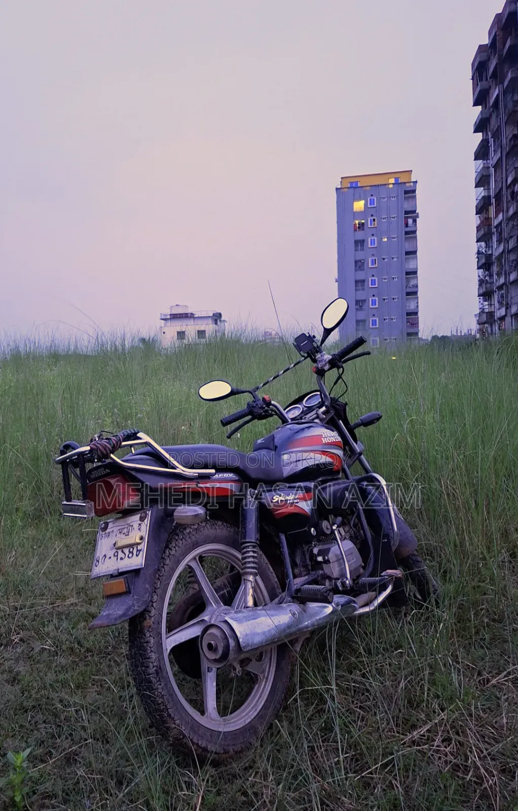 হিরো স্প্লেন্ডার প্রো ২০১২ কালো