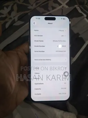 Apple iPhone 15 Pro Max 512 GB White