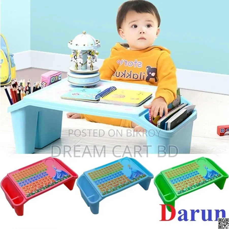Red Kids Writing and Study Table