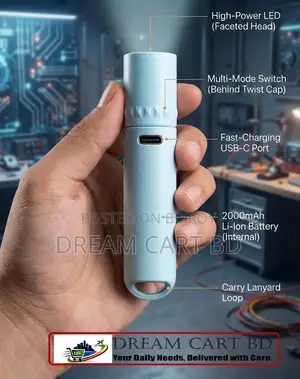 Powerful Long Range Rechargeable LED Torch Light