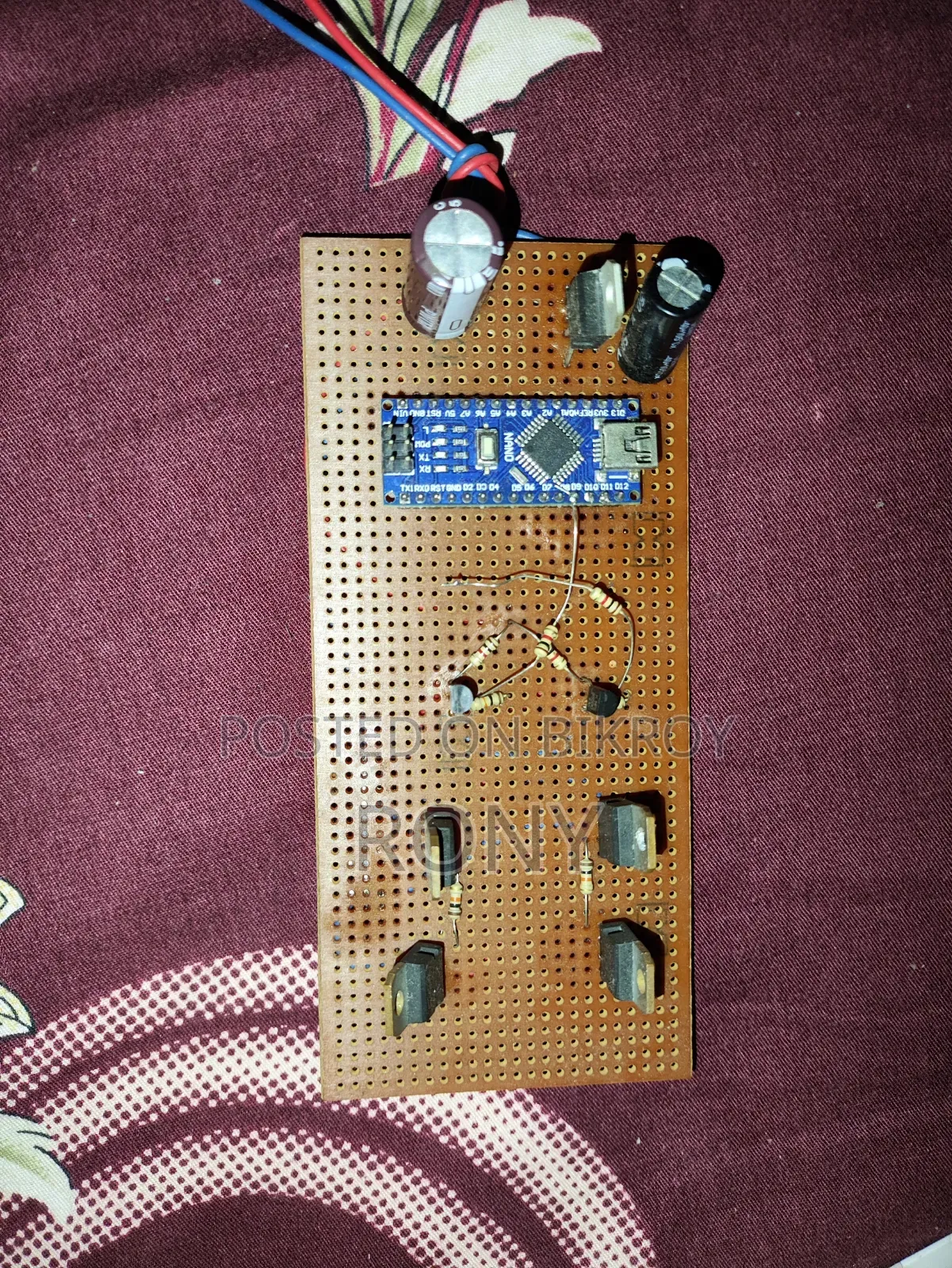 Robot Car (Fire Fighting) Arduino
