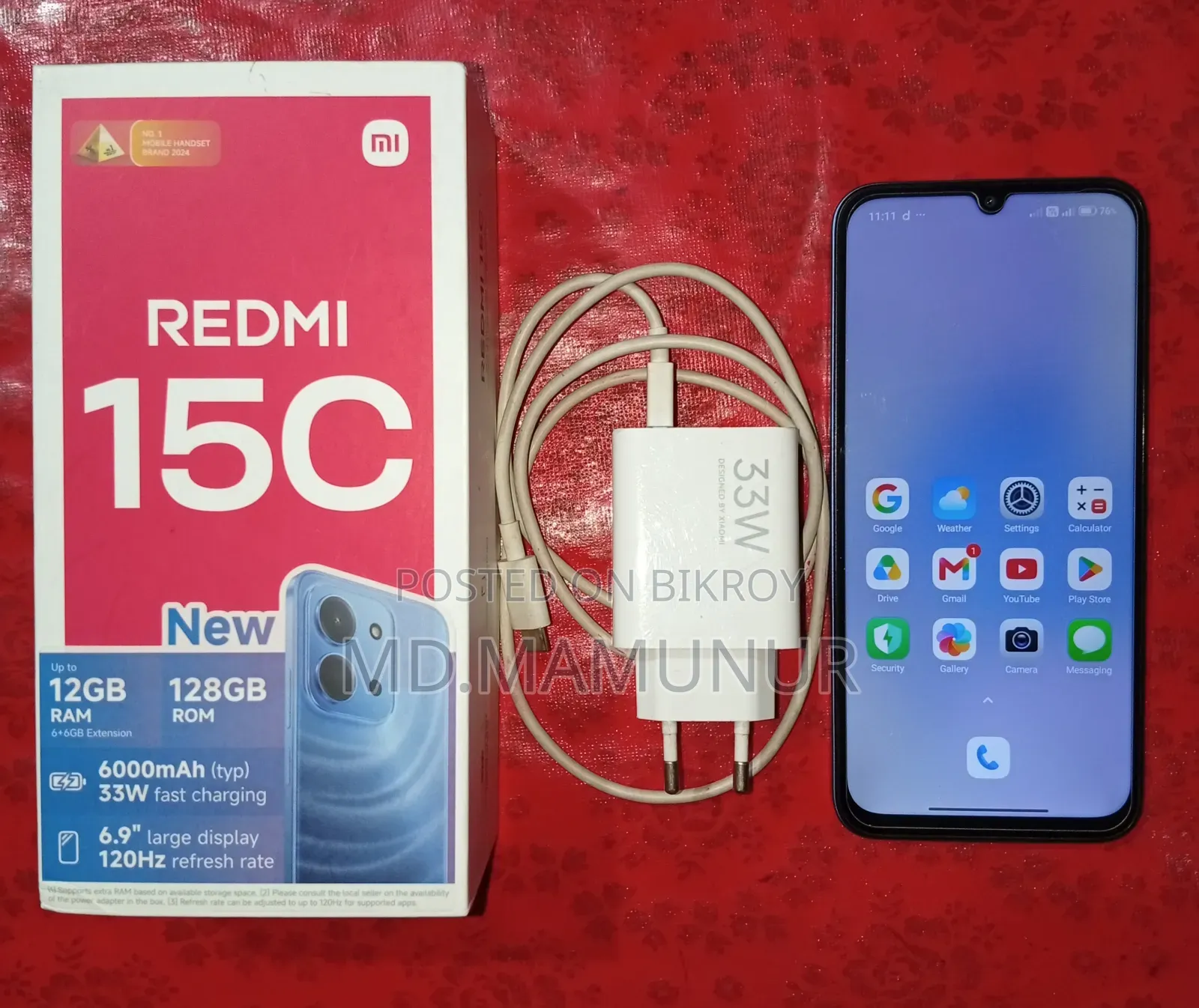 Xiaomi Redmi 15C 128 GB Blue