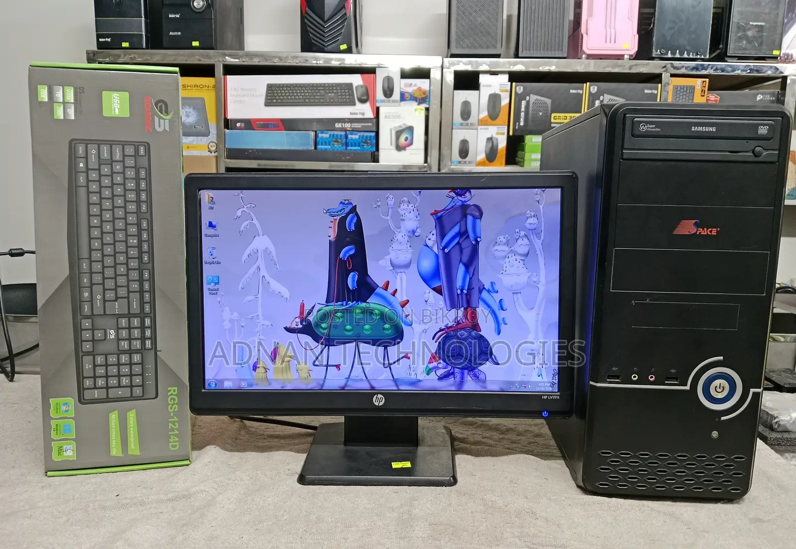 Desktop Computer 4GB Intel Core i3 HDD 500GB