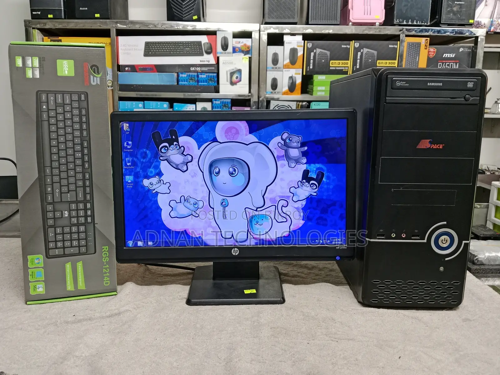 Desktop Computer 4GB Intel Core i3 HDD 500GB