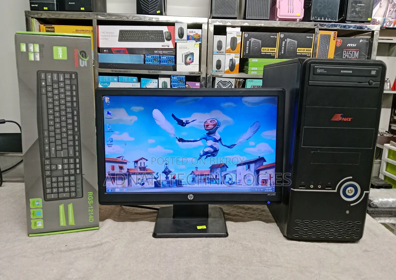 Desktop Computer 4GB Intel Core i3 HDD 500GB