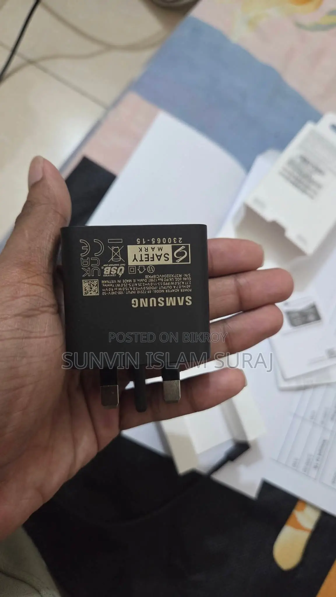Samsung 25w Charger, New Condition, 100% Original,