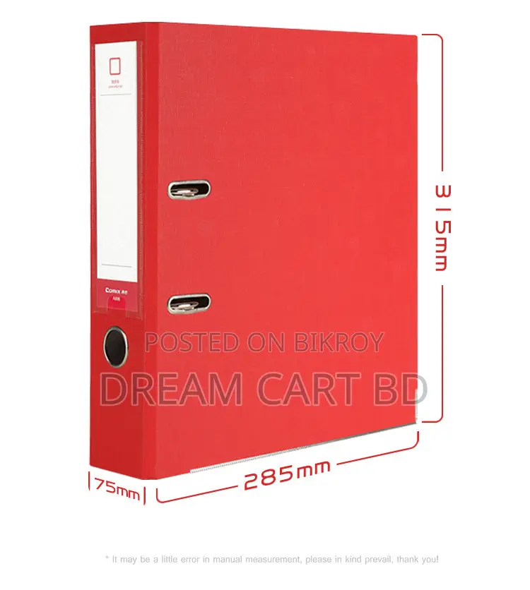 Hua Jie A4 Heavy Duty Lever Arch Box File Organizer