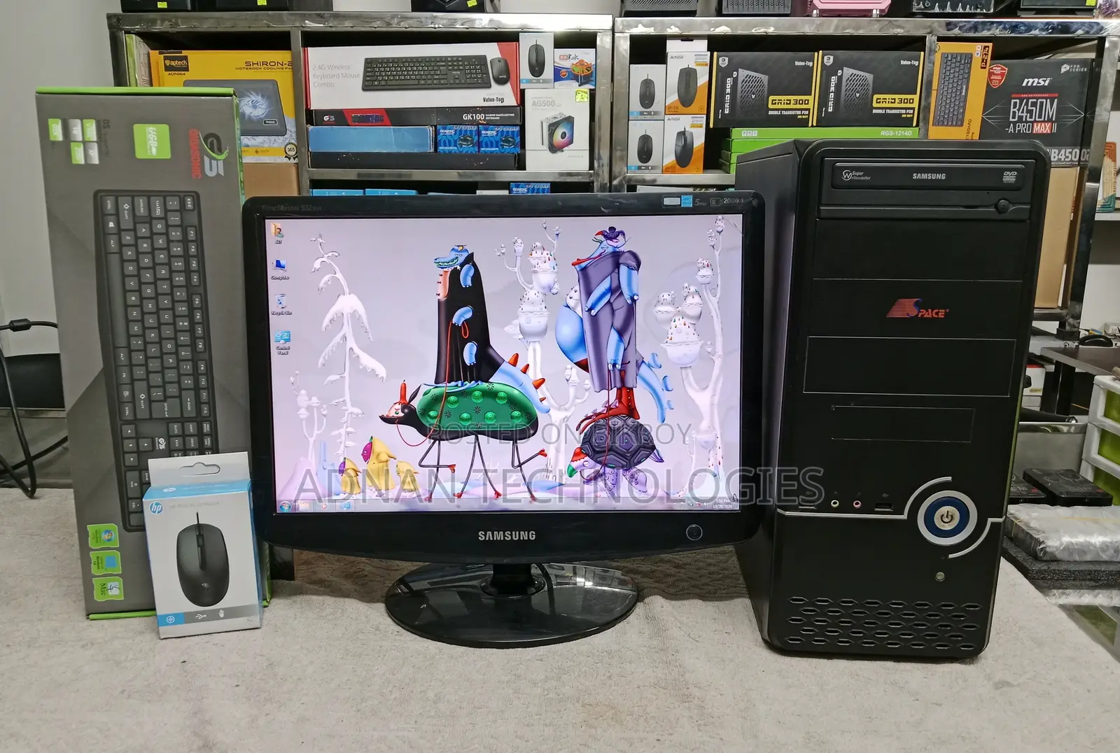 Desktop Computer 4GB Intel Core i3 HDD 500GB