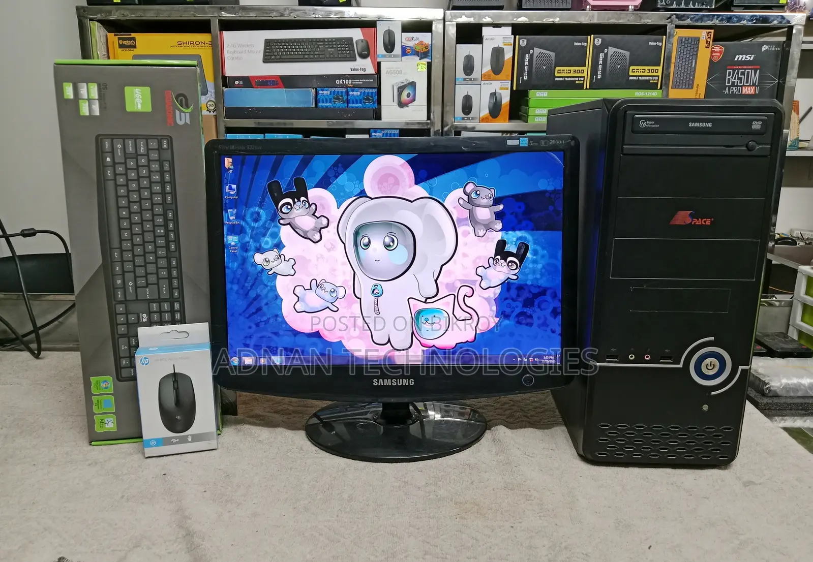 Desktop Computer 4GB Intel Core i3 HDD 500GB