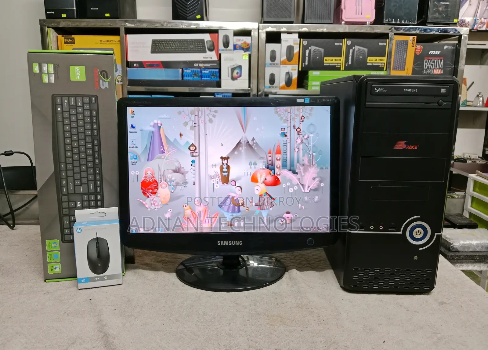 Desktop Computer 4GB Intel Core i3 HDD 500GB