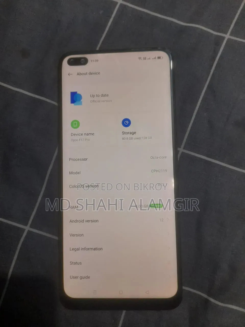 Oppo F17 Pro 128 GB Black