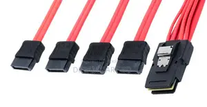 এইচডিডি এসএসডি এর জন্য স্ট্যান্ডার্ড SATA III 6Gbps হাই স্পিড ডাটা ক্যাবল