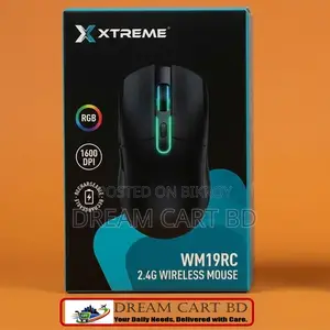 Xtreme WM19RC 2.4G Rechargeable RGB Wireless Mouse