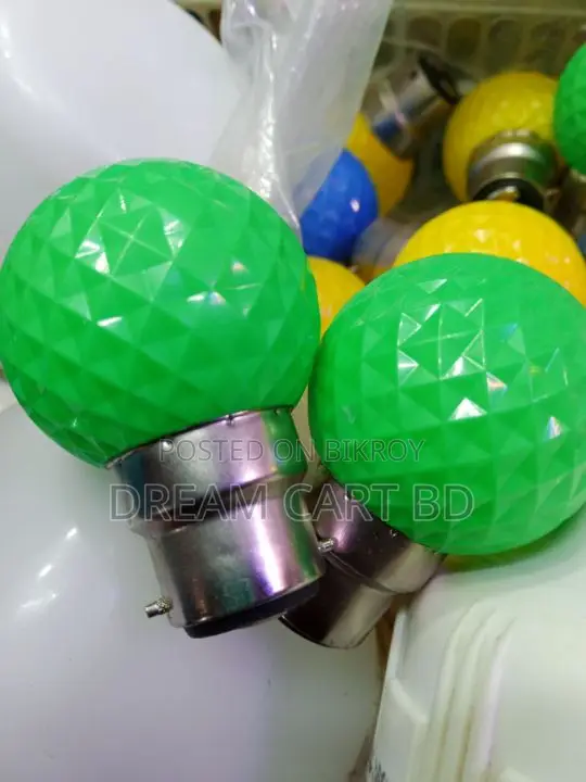 5pcs RGB Rotating LED Disco Bulb E27 Stage Party Light