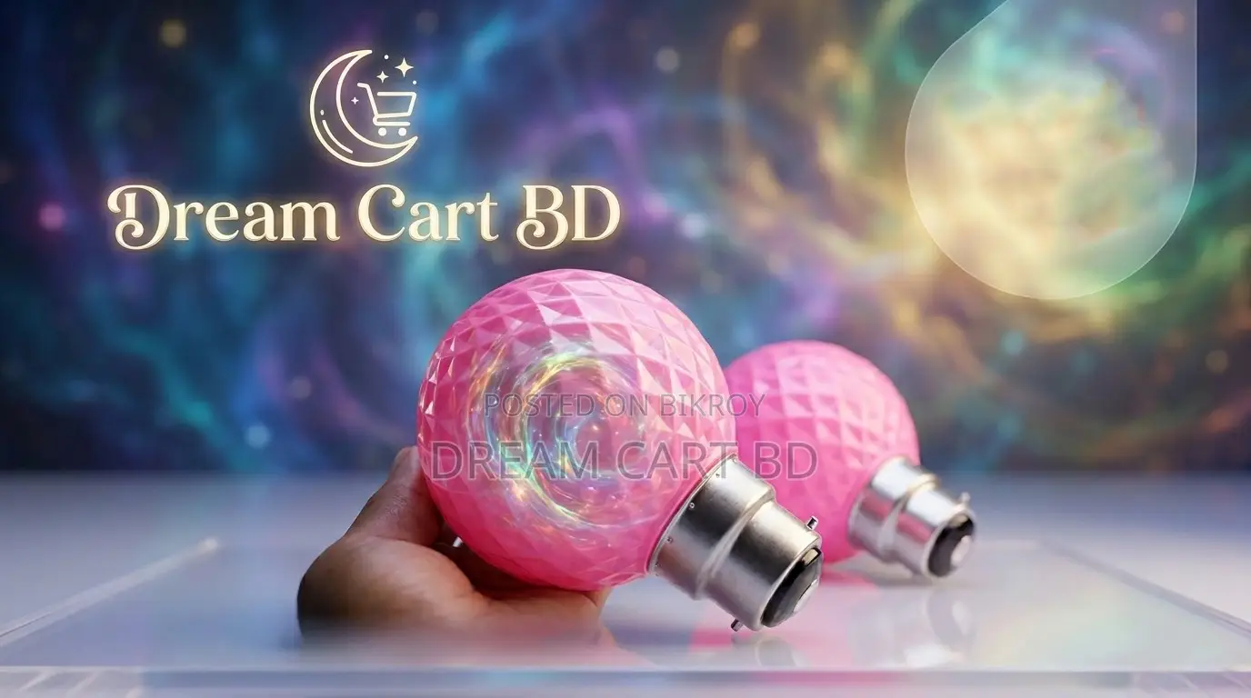5pcs RGB Rotating LED Disco Bulb E27 Stage Party Light