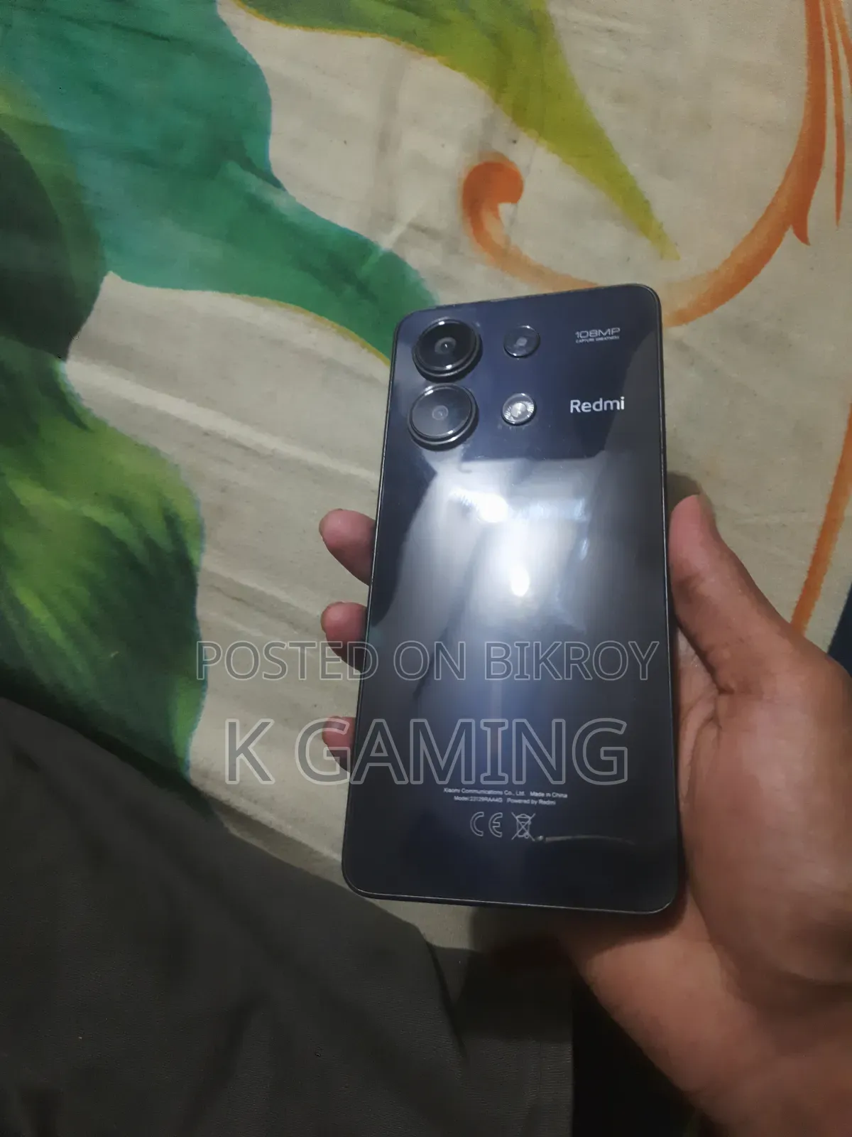নতুন শাওমি রেডমি নোট ১৩ ২৫৬ জিবি ব্ল্যাক