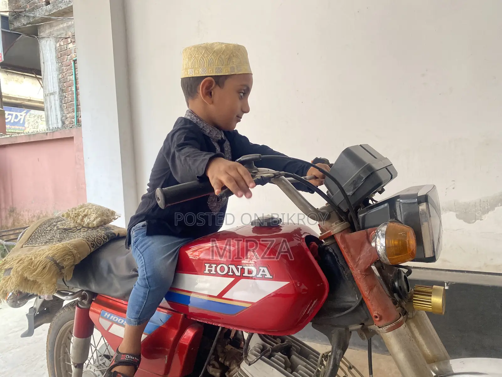 Honda CG110 1985 Red