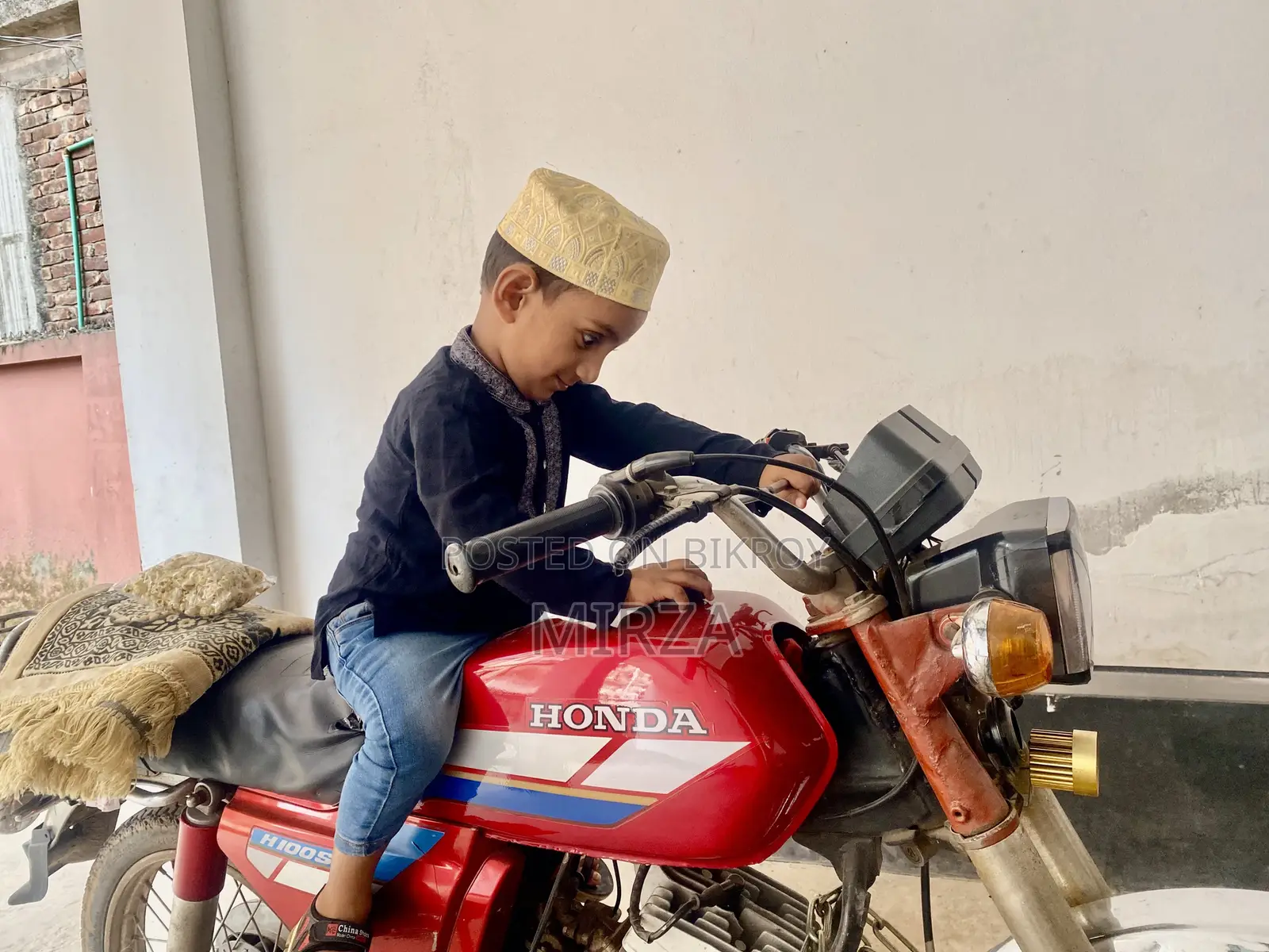 Honda CG110 1985 Red