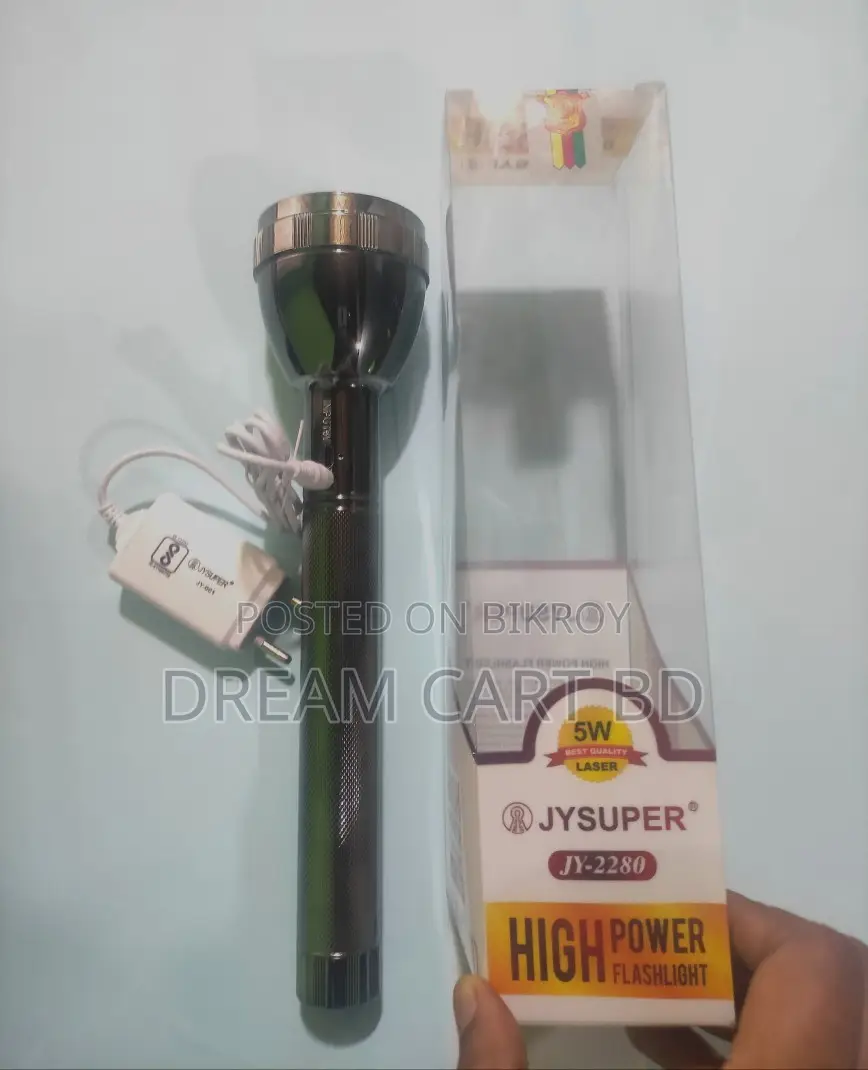 Jysuper JY2280 High Power Rechargeable LED Flashlight