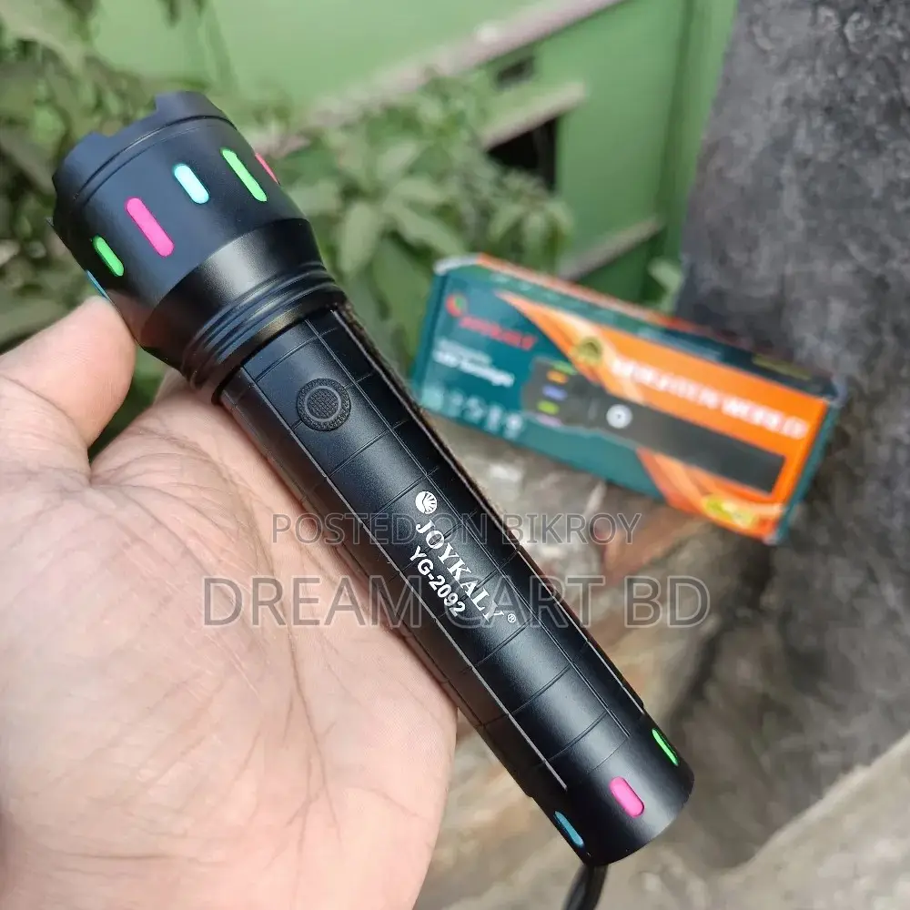 JOYKALY YG-2092 Rechargeable LED Tactical Flashlight