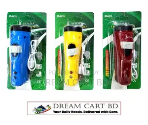 Ridak SD-8670 Rechargeable Long Range LED Flashlight Torch