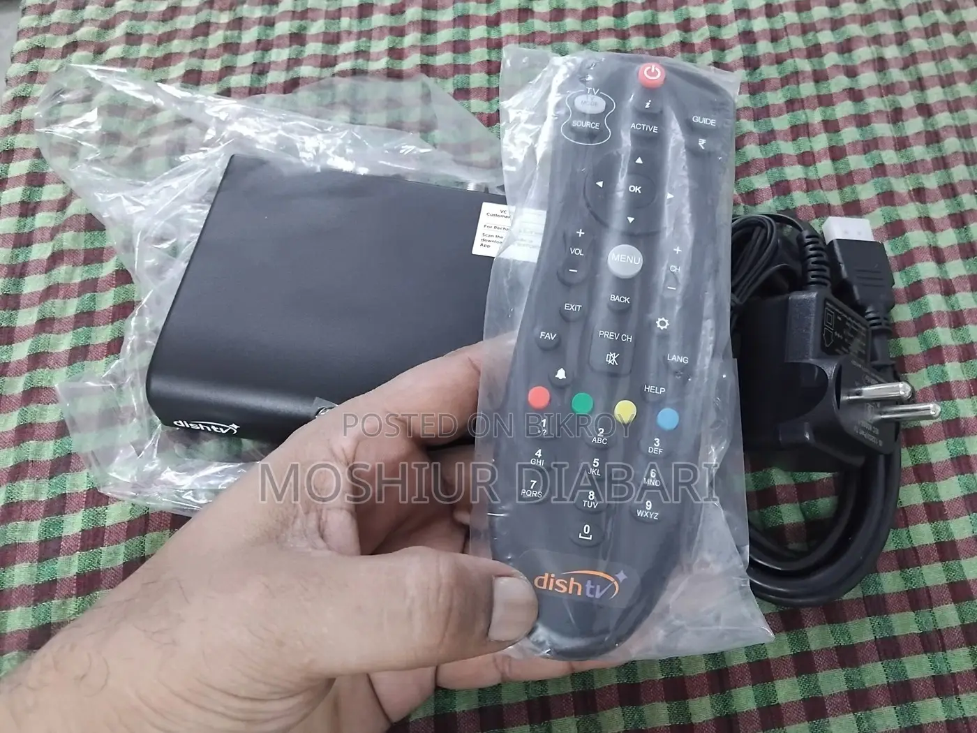 Dish TV HD Set Top Box (Brand New) - Instant Cashback & Lifetime Offer
