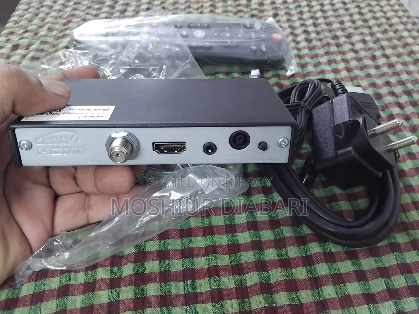 Dish TV HD Set Top Box (Brand New) - Instant Cashback & Lifetime Offer