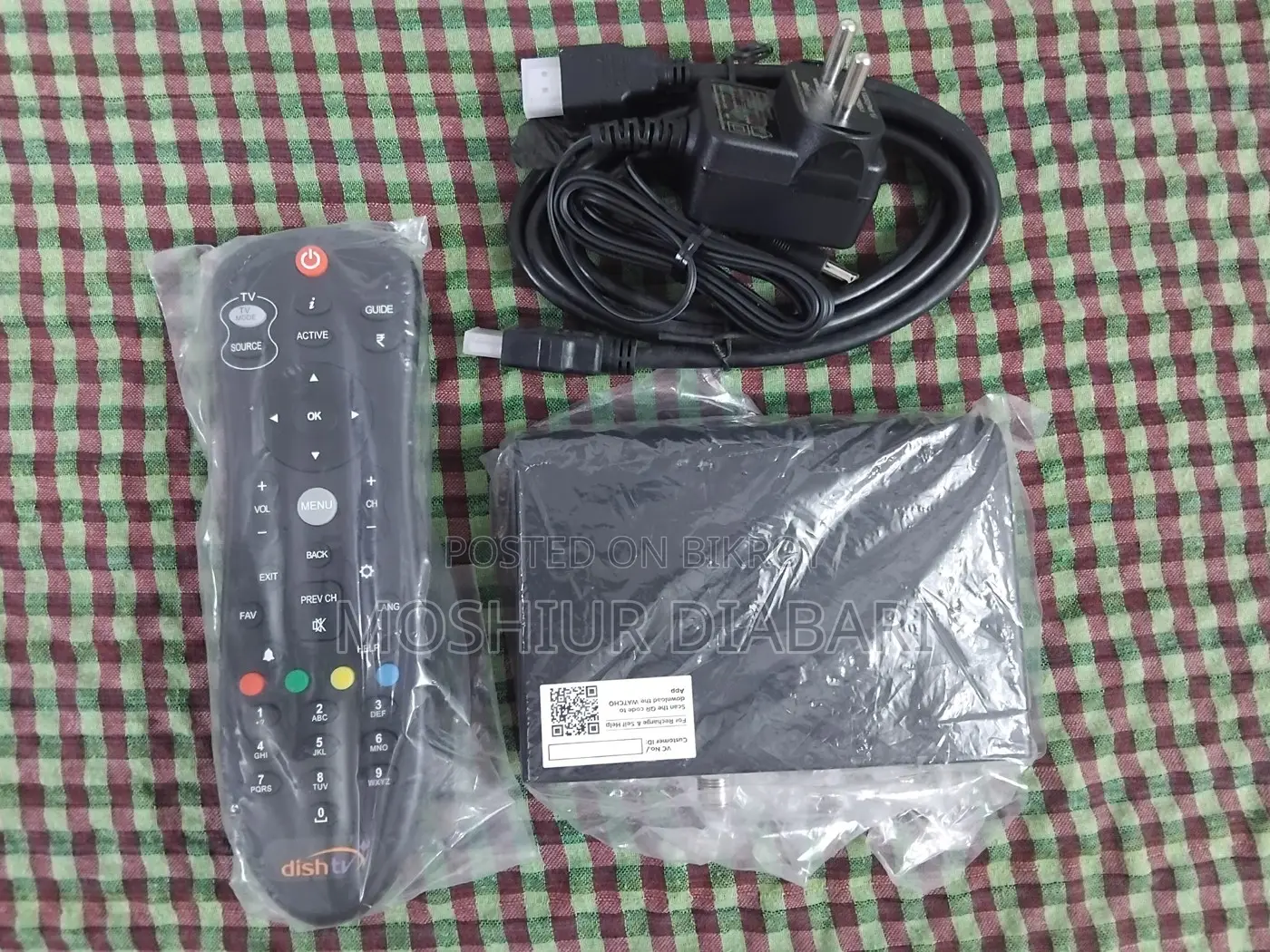 Dish TV HD Set Top Box (Brand New) - Instant Cashback & Lifetime Offer