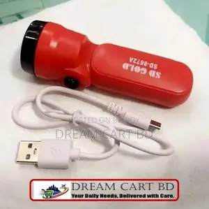 SD Soco SD-8672A Mini Rechargeable LED Torch Light