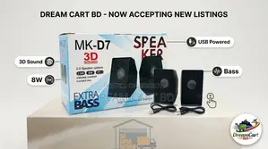 D7 Mini Portable Bluetooth Speaker With Powerful Bass