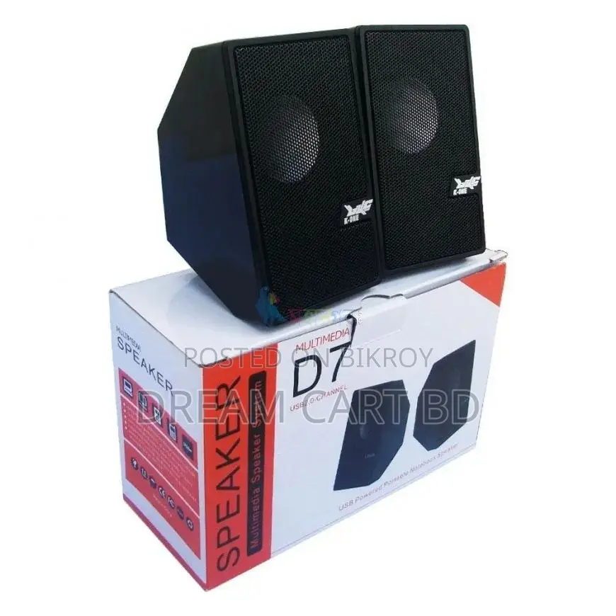 D7 Mini Portable Bluetooth Speaker With Powerful Bass