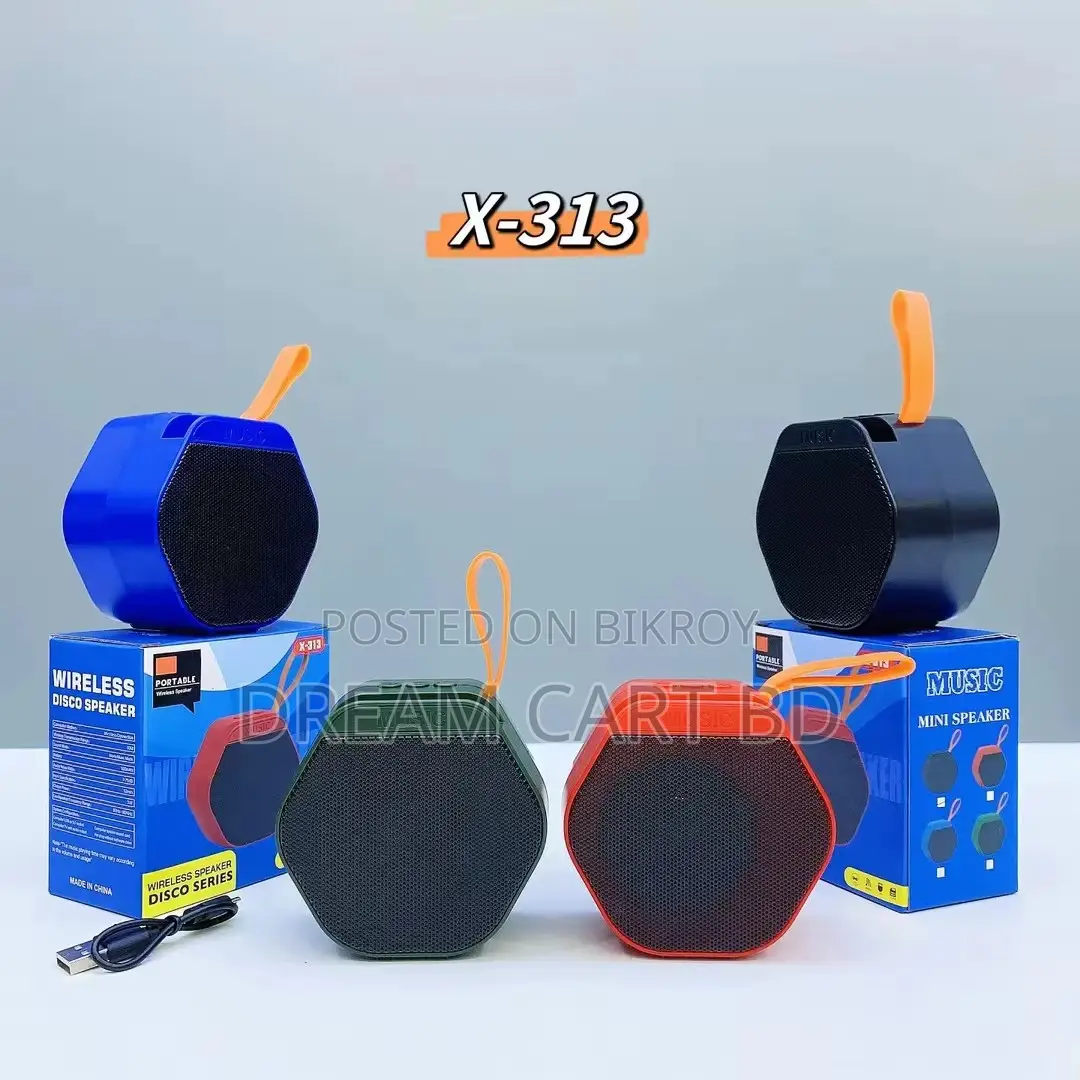 X-313 Portable Wireless Bluetooth Mini Speaker