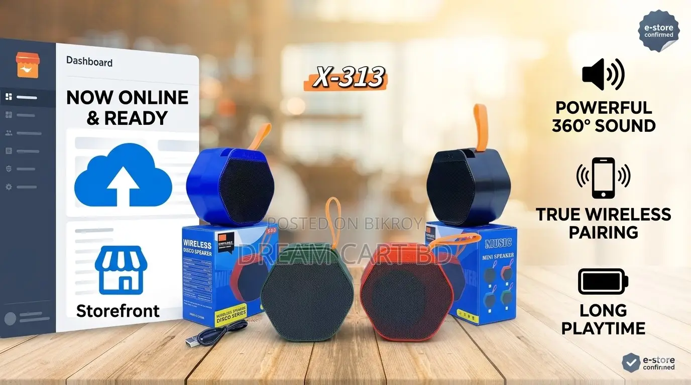 X-313 Portable Wireless Bluetooth Mini Speaker