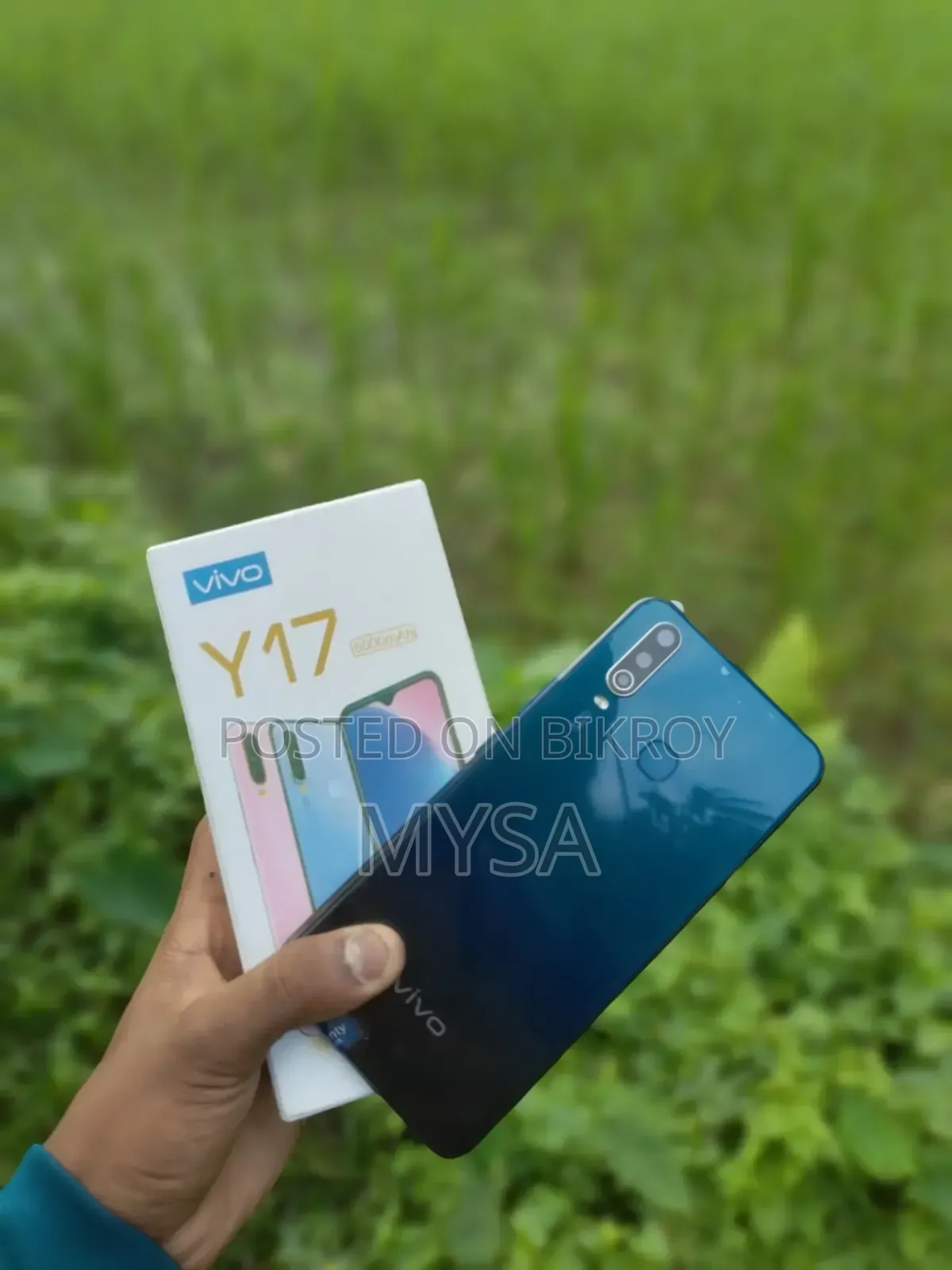New Vivo Y17 256 GB Blue